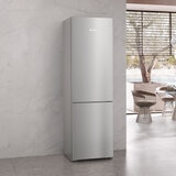 Miele KFN 4395 DD Fridge Freezer, D Rated in Clean Steel