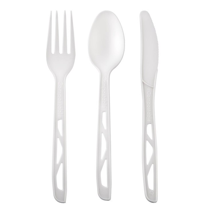 iECO Compostable Cutlery, Pack of 200 | Costco UK