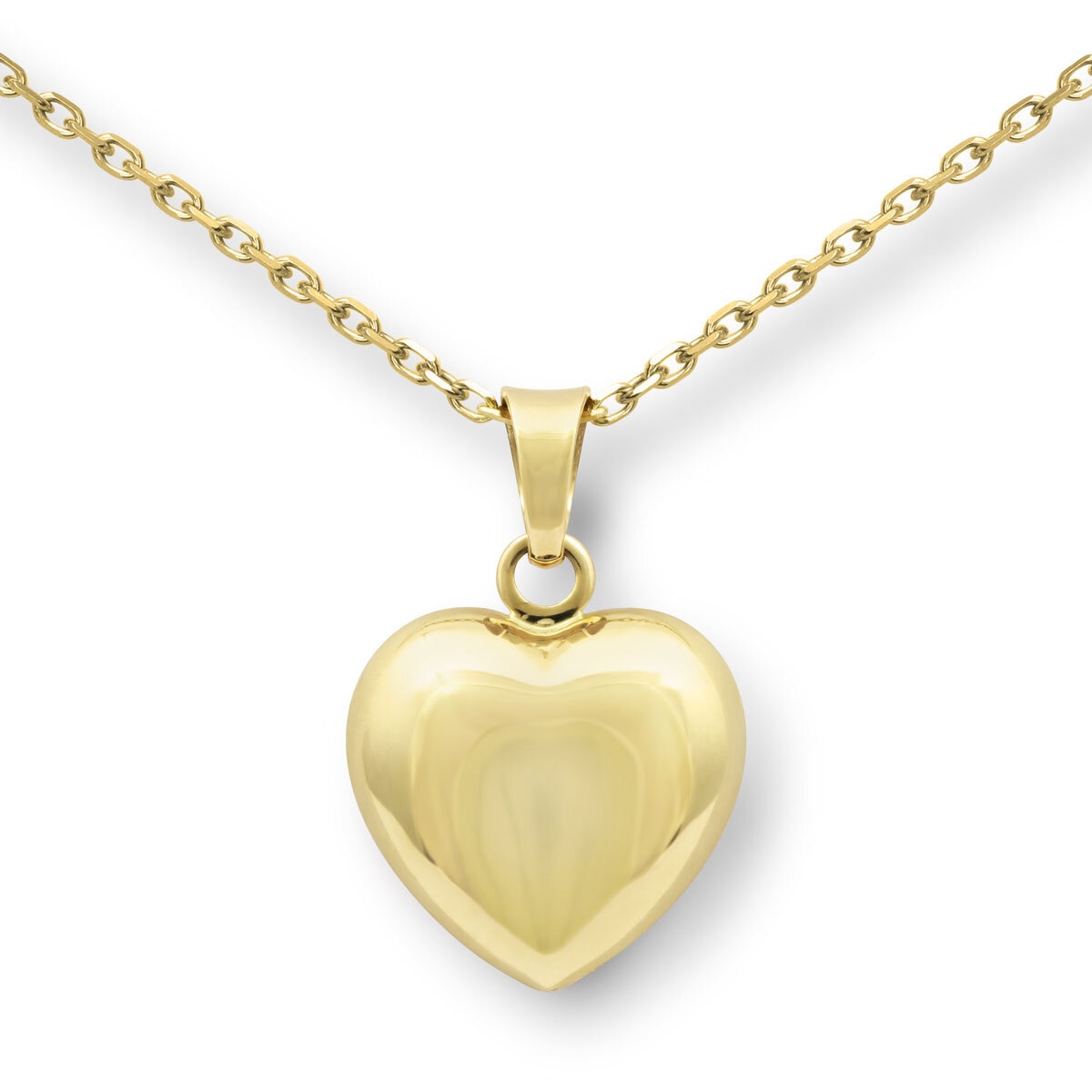 14ct Yellow Gold Heart Pendant