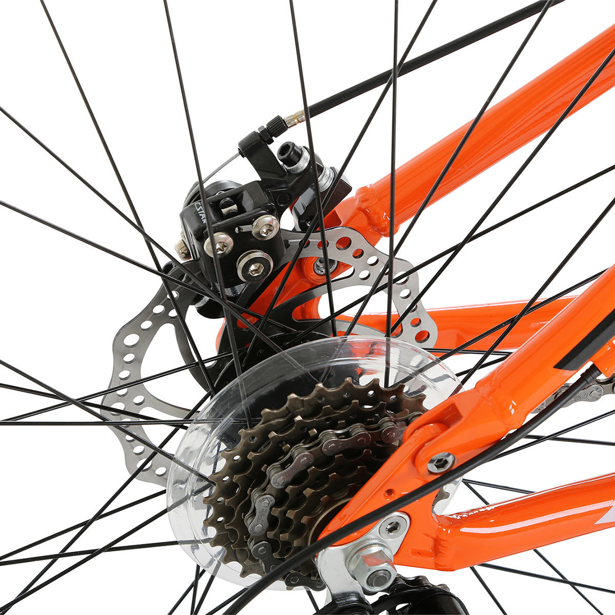 barracuda mountain bike orange