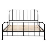 Gallery Loughton Black Metal Bed Frame, King