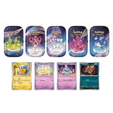 Pokémon 5 Mini Tins + 4 Promo Cards (6+ Years)