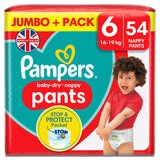 Pampers Baby Dry Pants Size 6, 54 Pack