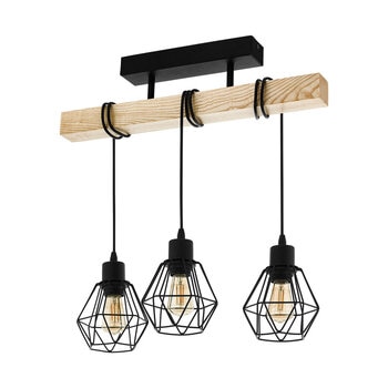 Eglo Townshend 3 Light Geometric Pendant