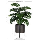 Artificial 4ft Monstera Plant in Stand