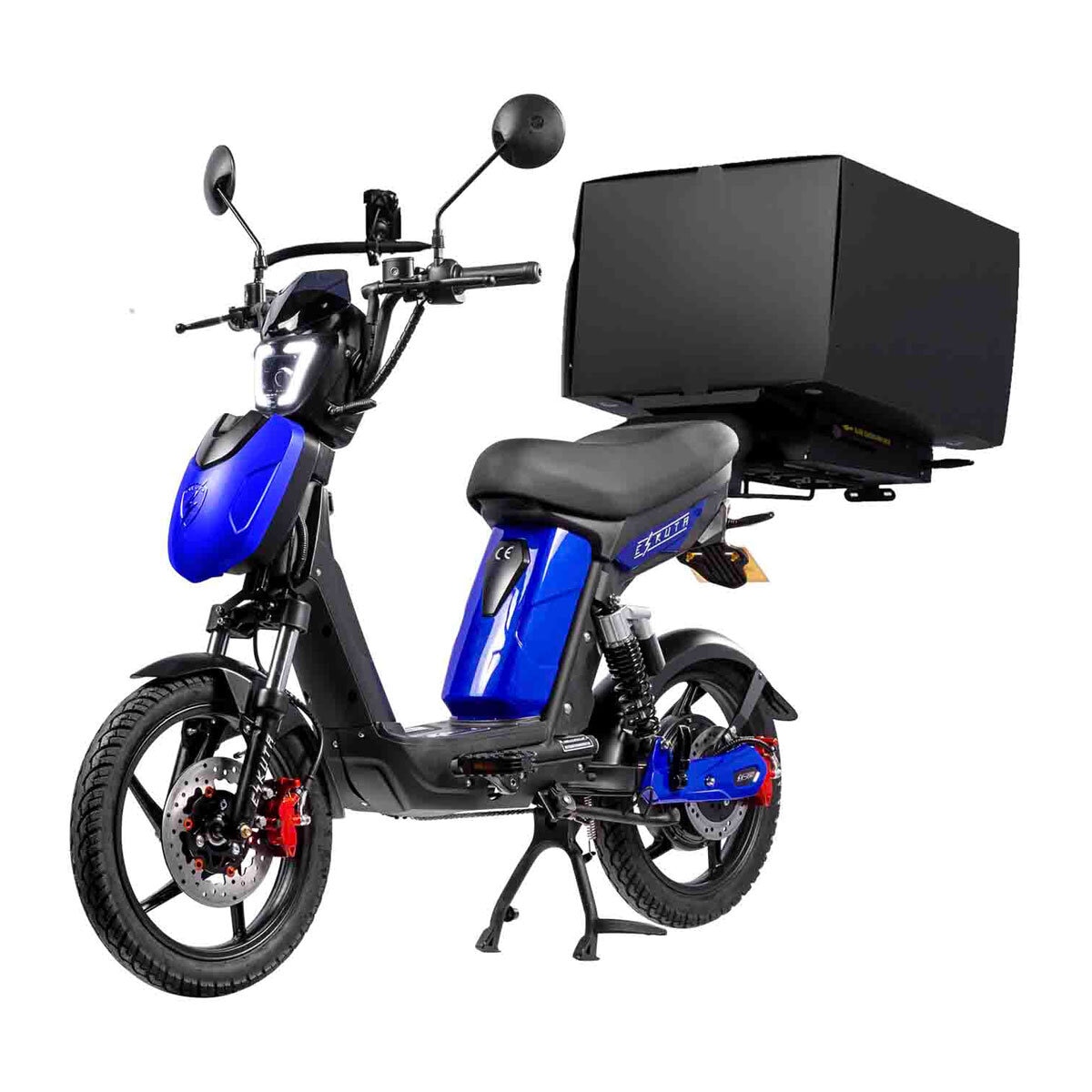 Eskuta SX-250 Series 4 Cargo Electric Pedal Bike in Blue