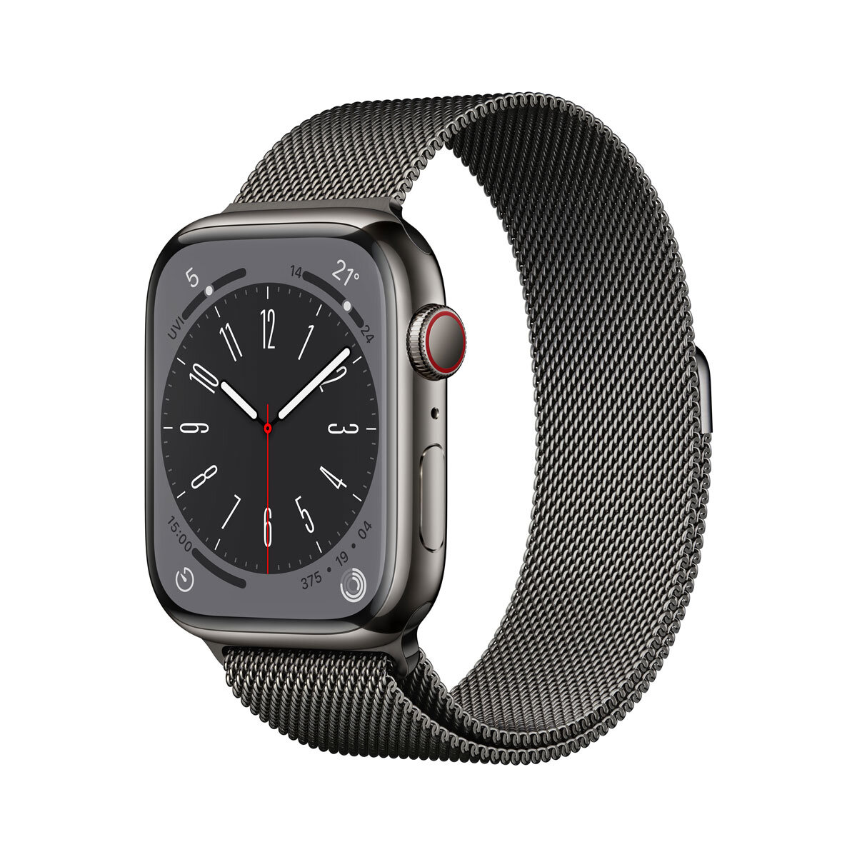 Apple Watch Series 8 GPS + Cellular, 45mm Graphite Stainless 