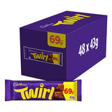 Cadbury Twirl PMP 69p, 48 x 43g