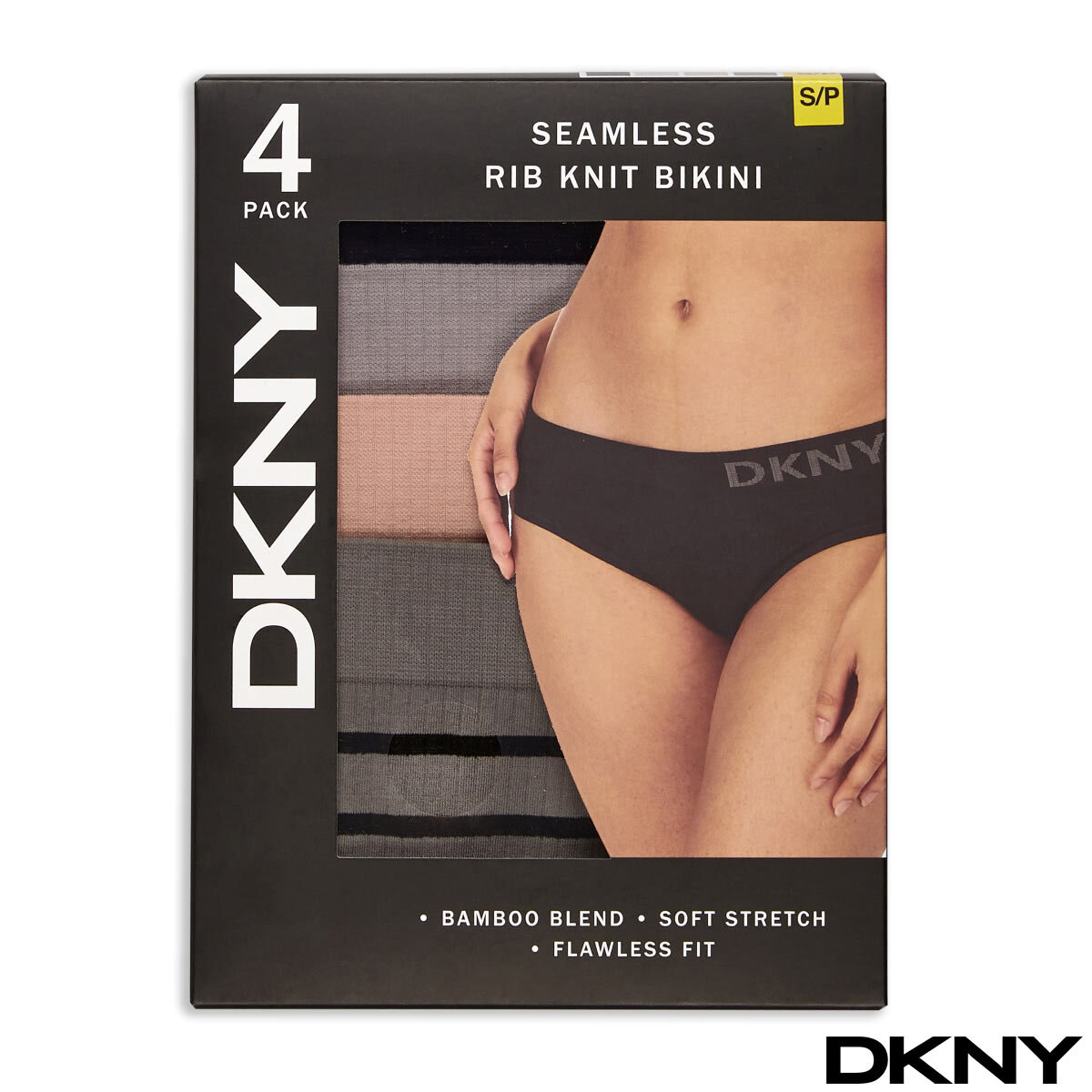 DKNY Ladies' Seamless Bra, 2-pack Large : : Fashion