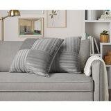 Velvet Pleated Pillow 2-Pack Set