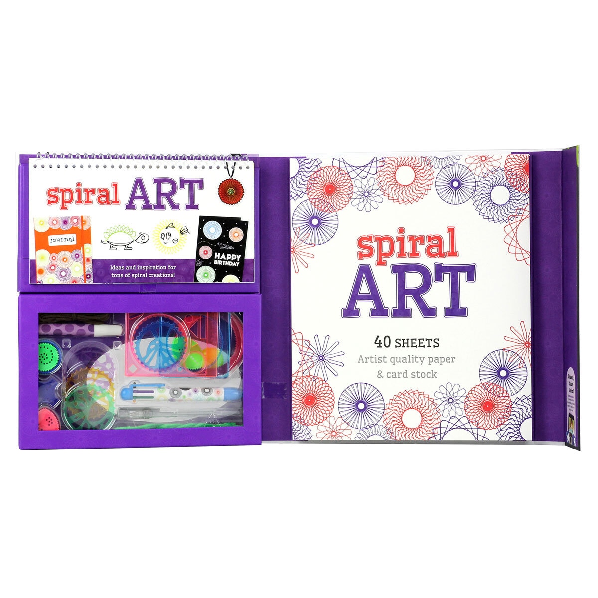 Inside Spiral art box