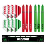 Winmau Blade 6 Dartboard with Darts & Oche Line Winmau Blade 6 Dartboard with Darts & Oche Line