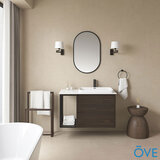 Lifestyle front facing of Ove Judy 1010mm in Dark Brown