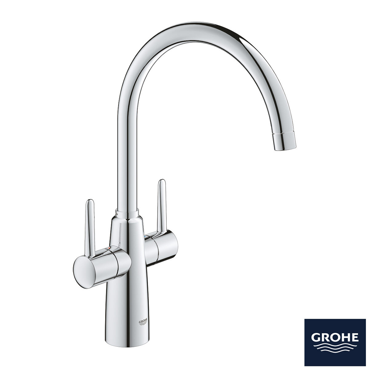 GROHE Ambi Dual Lever Tap | Costco UK