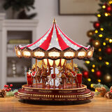 Buy Deluxe Christmas Carousel Lifestyle3 Image at Costco.co.uk