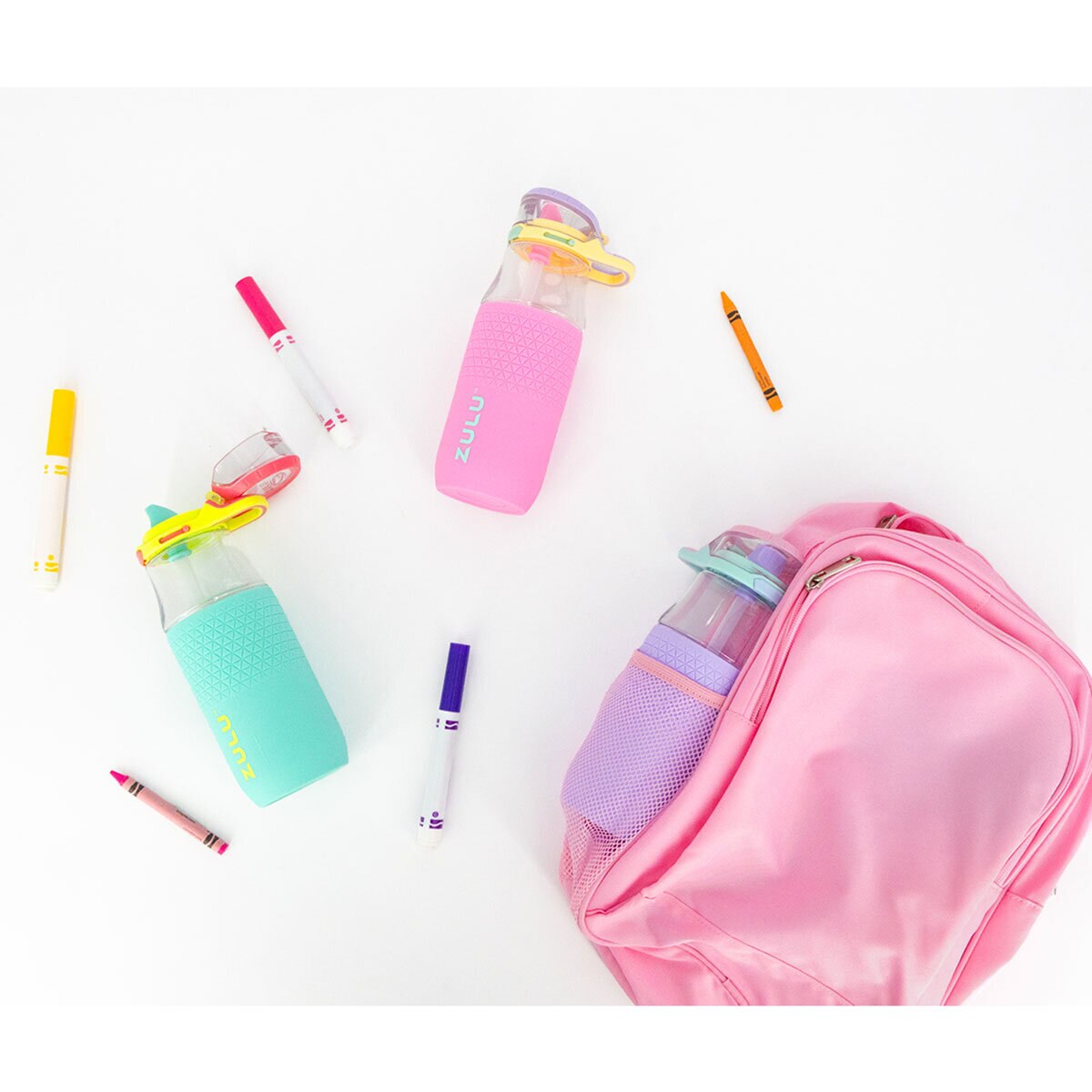 Zulu Tritan Water Bottle, 511ml, 3 Pack Zulu Tritan Water Bottle, 511ml, 3 Pack