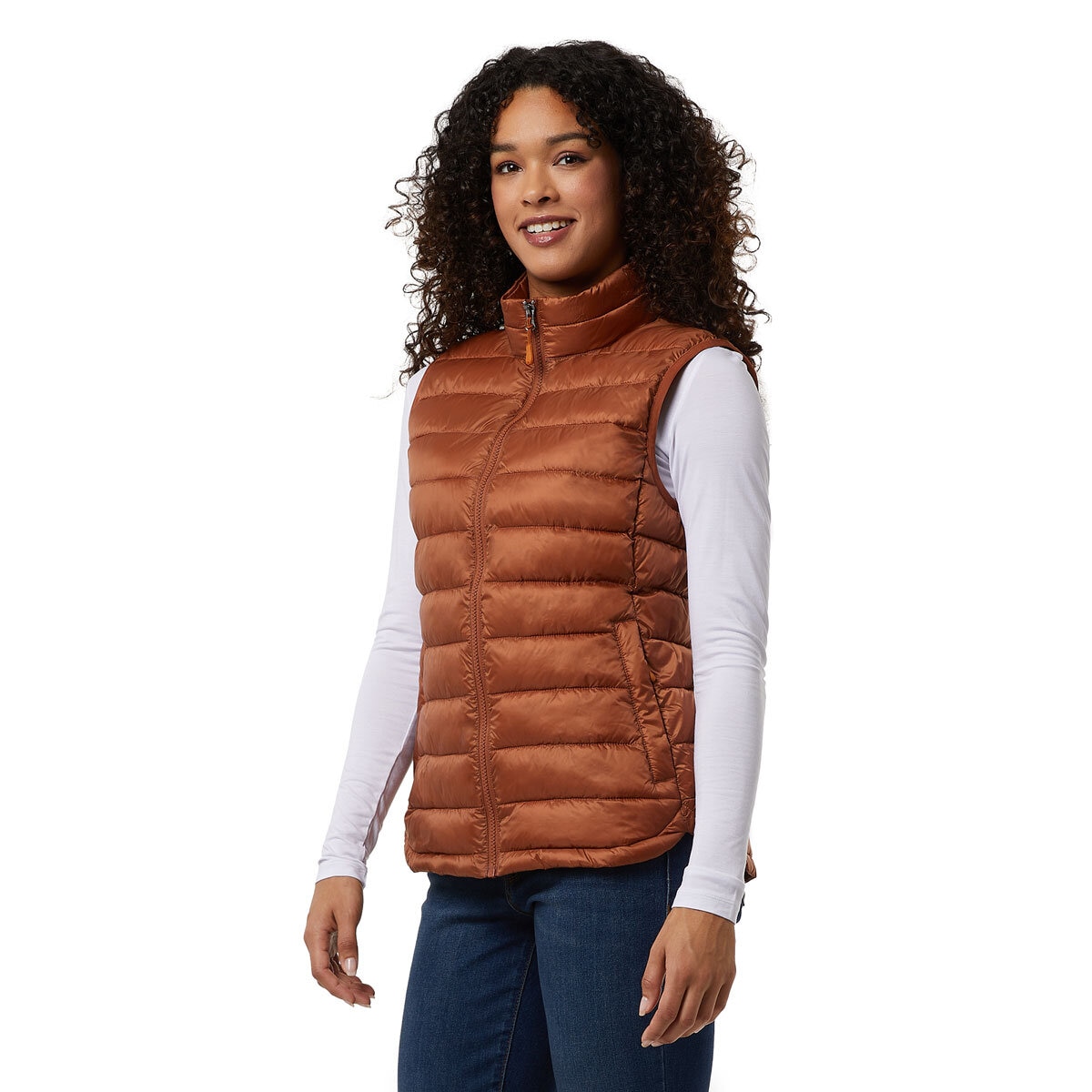 32 Degrees Ladies Gilet in Rust