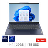 Lenovo IdeaPad Slim 5, Intel Core Ultra 7, 32GB RAM, 1TB SSD, 14 Inch OLED Laptop, 83DA005PUK