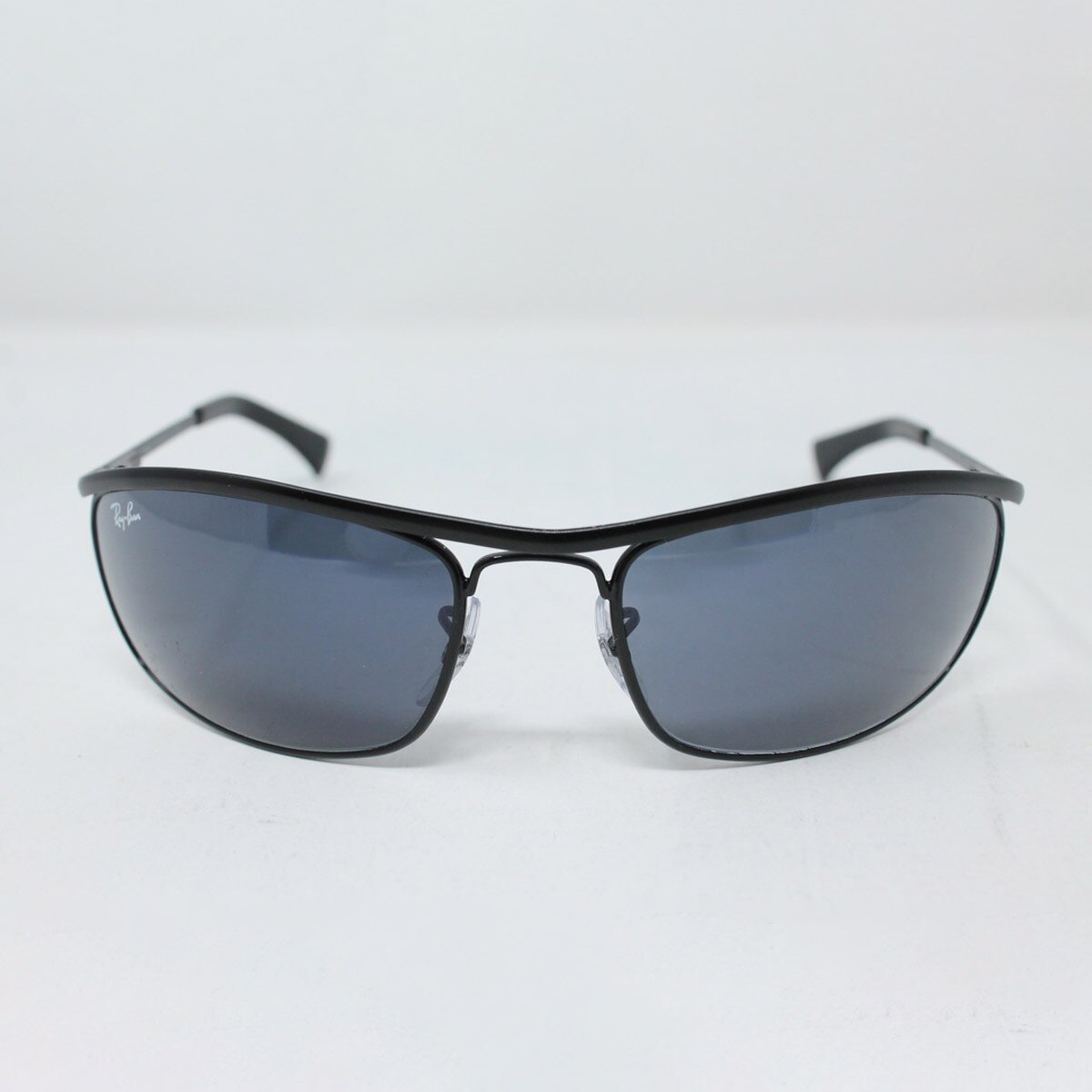 Ray-Ban Olympian Black Sunglasses with Blue Lenses, RB3119 9161RS ...