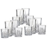 King Crystal Glassware Set, 12 Piece