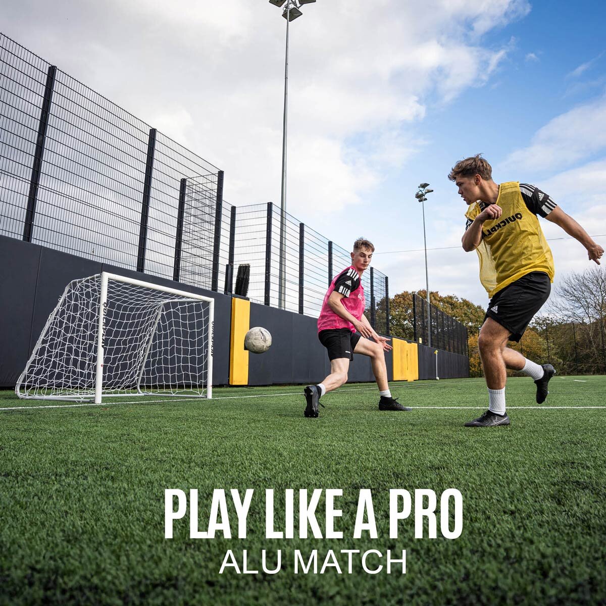 QUICKPLAY PRO ALU Training Soccer sold Goal