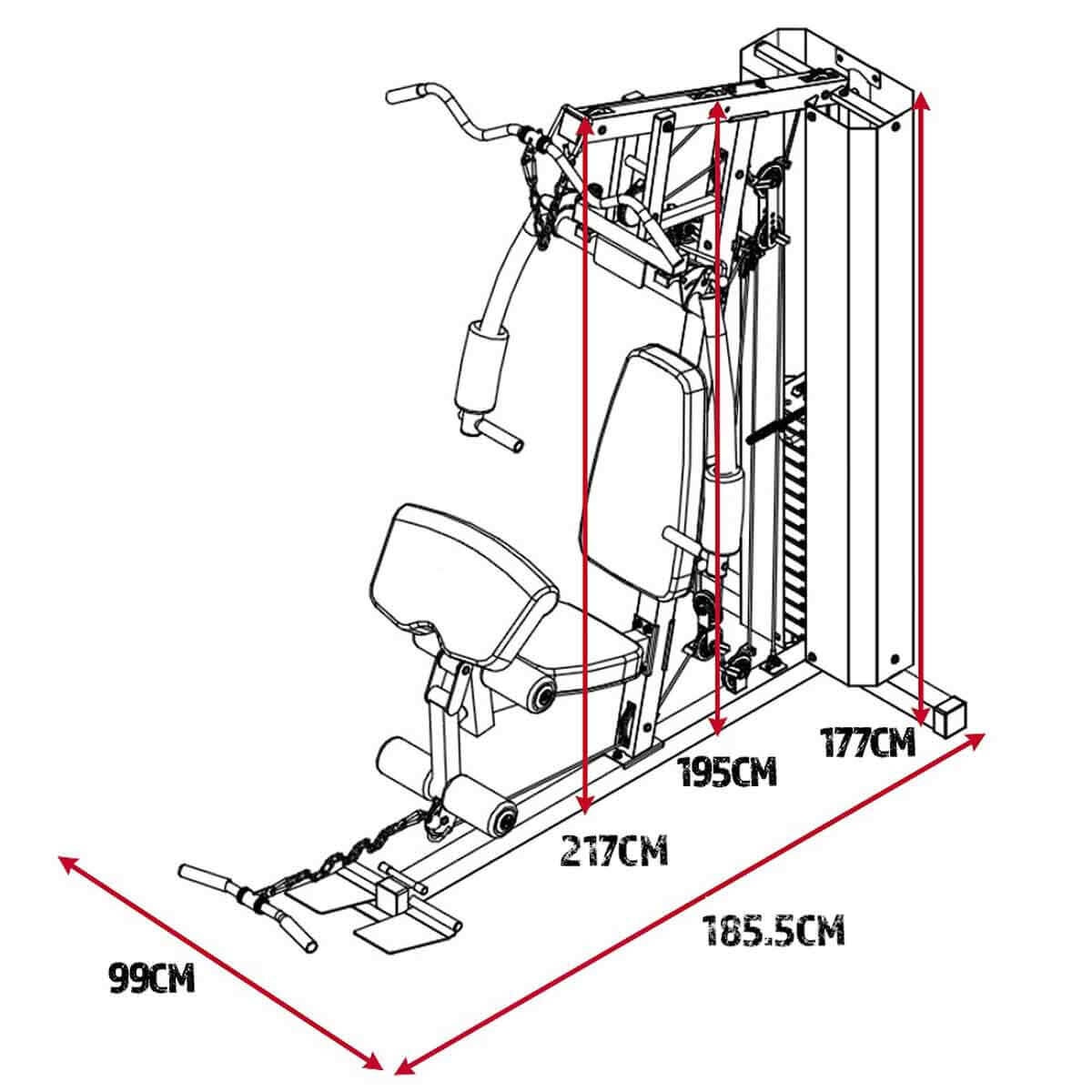 Marcy MKM-81010 Multi Gym