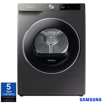 Samsung Series 6 DV90T6240LN/S1, 9kg, Heat Pump Tumble Dryer, A+++ Rated in Graphite