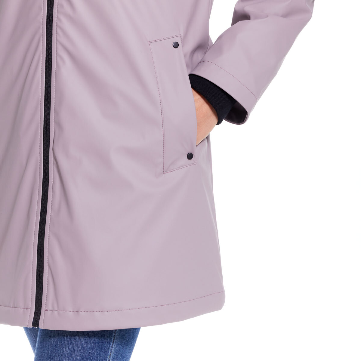 Weatherproof Ladies Slicker Jacket in Violet