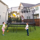 13ft Round All Black Springfree Trampoline