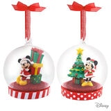 Buy Mickey & Minnie Globe Ornaments Set of 2 Overview Image at Costco.co.uk