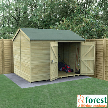 Forest Garden Timberdale 10ft x 8ft 3" (3 x 2.5m) Wooden Storage Shed 