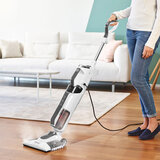 Lifestyle image of the Polti Vaporetta 3 steam cleaning floor