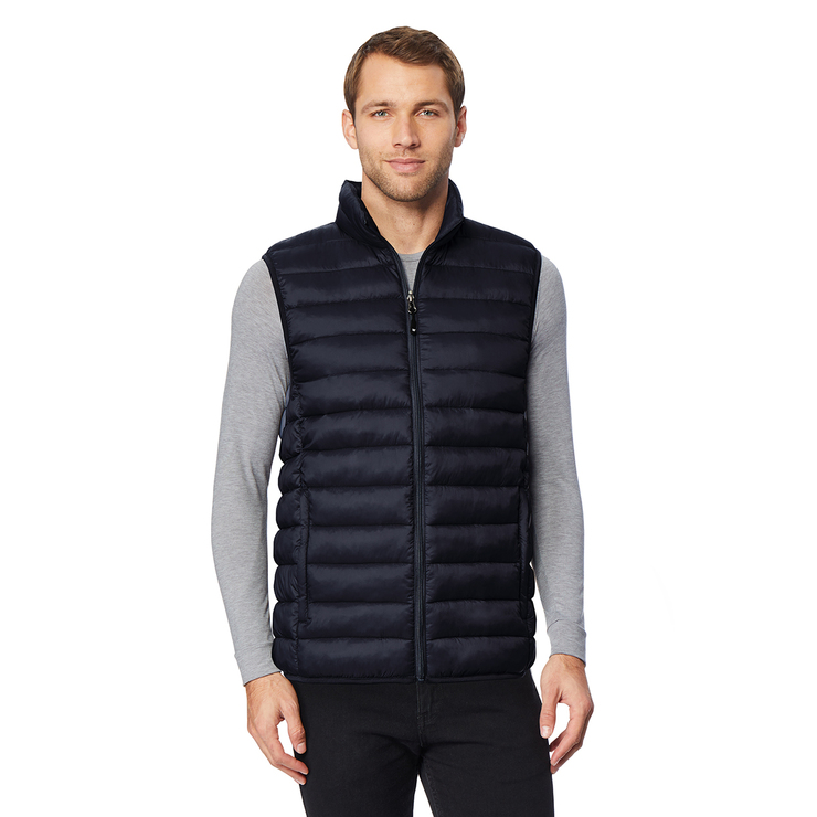 32 Degrees Men's Packable Vest in Blue | Costco UK