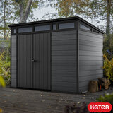 Keter Cortina 9ft 2" x 7ft (2.8 x 2.1m) Storage Shed