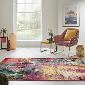 Art Garden Multicolour Rug in 2 Sizes