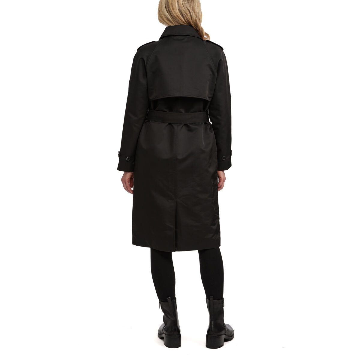 Scotch & Soda Ladies Trench Coat in Black