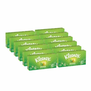 Kleenex Balsam Tissues, 12 x 64 Tissues Kleenex Balsam Tissues, 12 x 64 Tissues