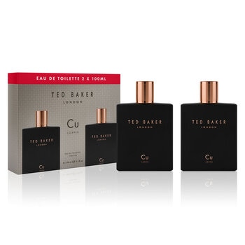 Ted Baker Tonics Cu Copper Eau De Toilette 2x100ml