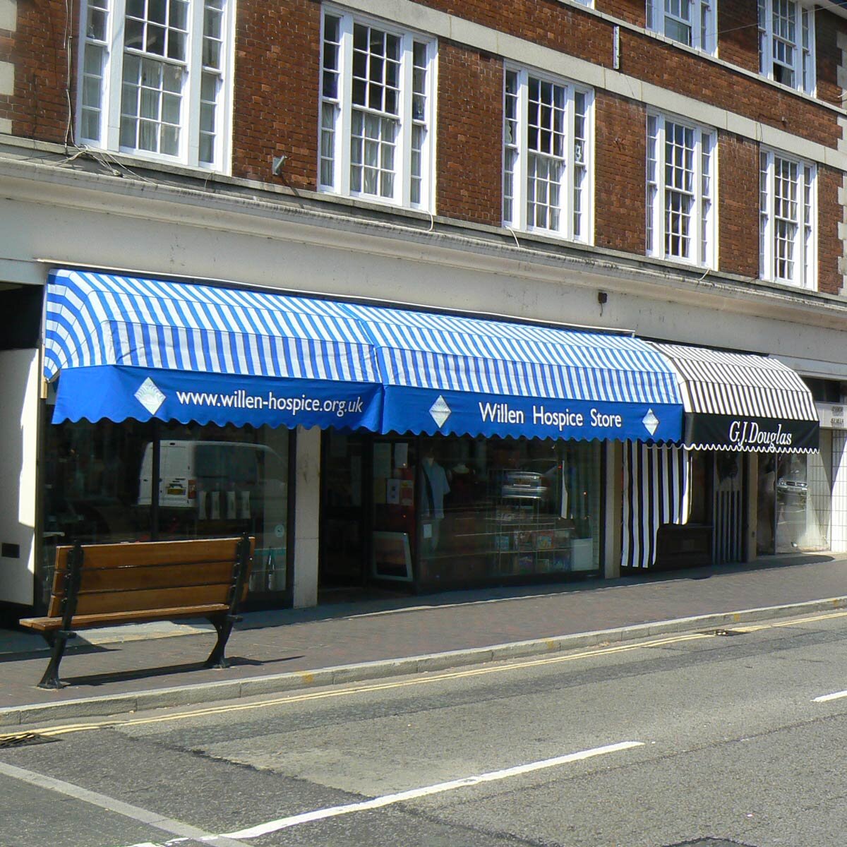 Dutch Canopy with Signage