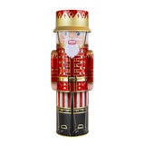 Silver Crane Christmas Nutcracker Fudge Tin in Three Colours, 300g