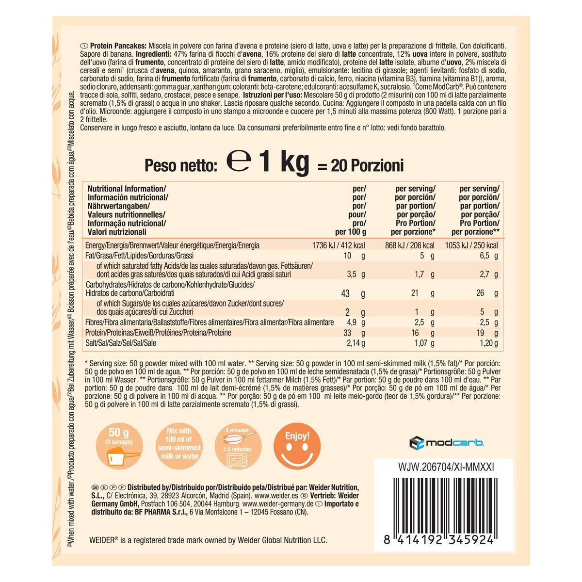 Nutritional Information