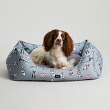 Joules Pet Medium Dog Bed, 69cm x 52cm x 25cm