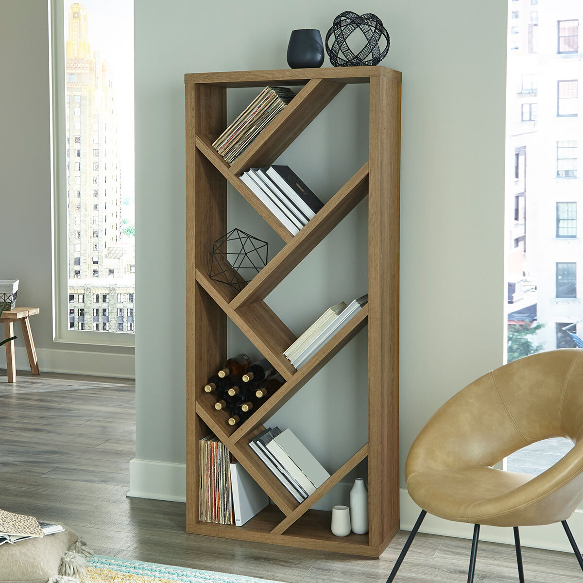 Universal Broadmoore Ander Open Display Bookcase Costco UK