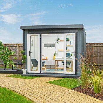 Installed Green Retreats Basebox Garden Room 3m x 2.4m