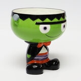 Halloween Candy Bowl in Green cut out image