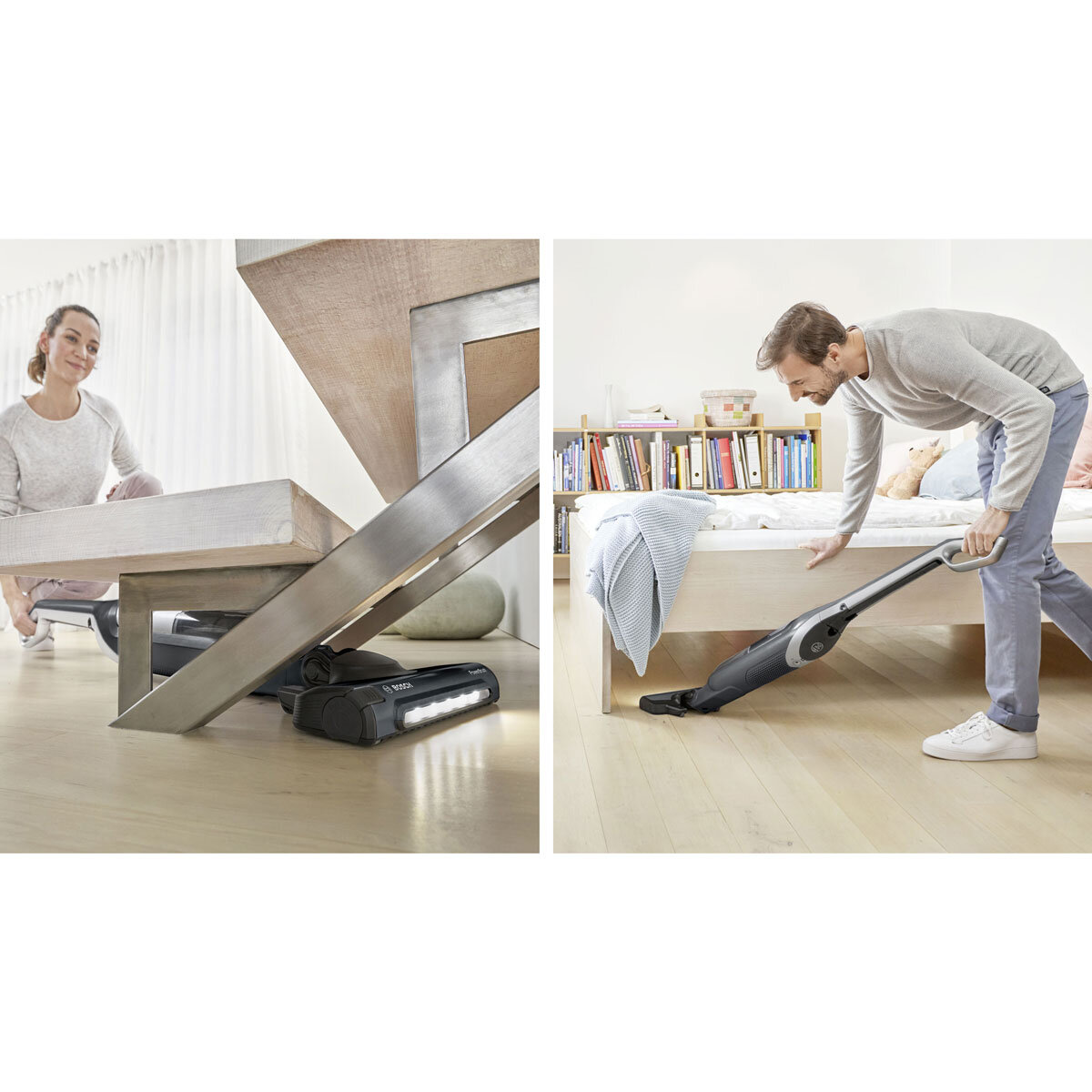 Lifestyle image Bosch Flexxo Vacuum