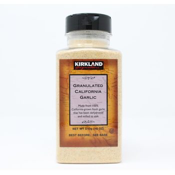 Kirkland Signature Granulated California Garlic, 510g