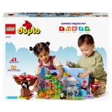 Buy LEGO DUPLO Wild Animals of Asia Back of Box Image at Costco.co.uk