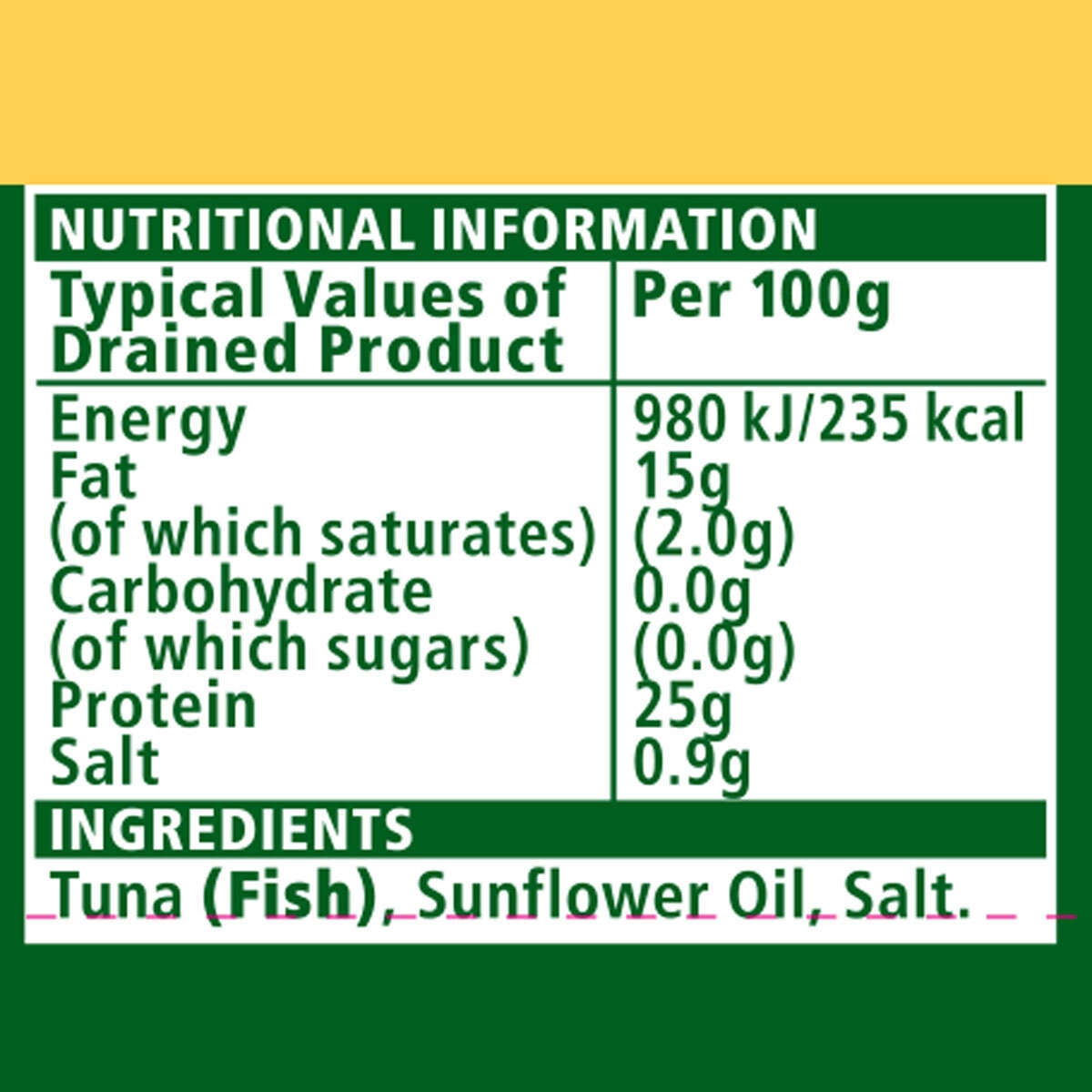 John West Tuna Chunks in Sunflower Oil, 12 x 145g John West Tuna Chunks in Sunflower Oil, 12 x 145g