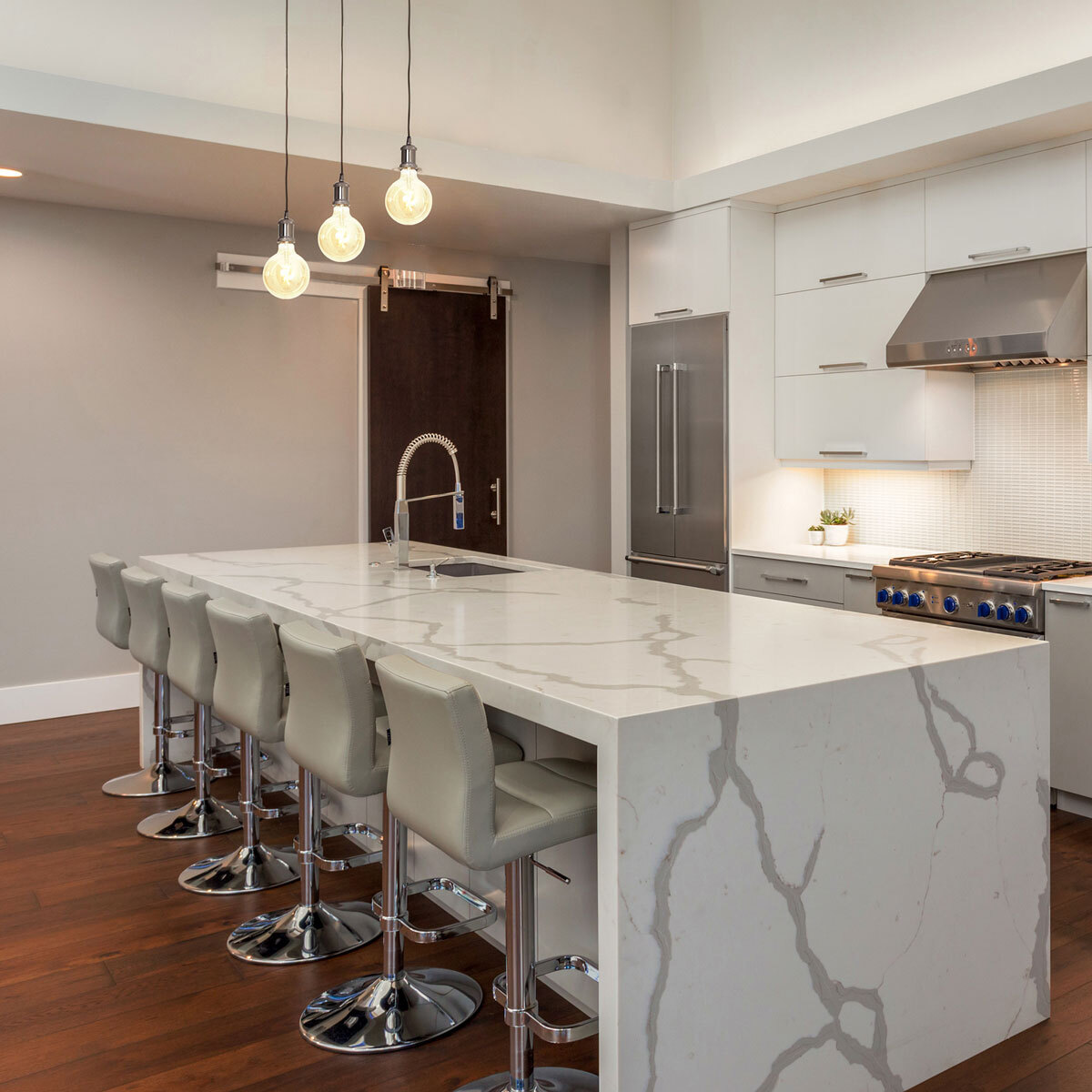 Lifestyle image of light in kitchen setting